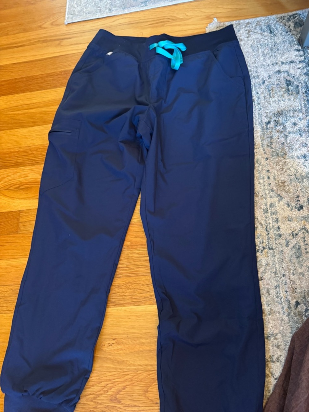 FIGS Women’s Navy Blue Drawstring Jogger Scrub Pants